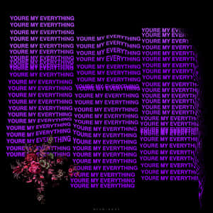 A Dreamy Purple Grunge Landscape With Swirls Of Smoke And And Light. Wallpaper