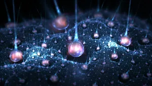 A Fascinating High-definition Snapshot Of Molecules In Action Wallpaper