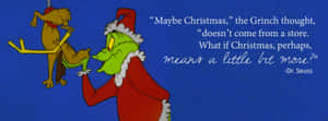 A Festive Look For The Christmas Grinch! Wallpaper