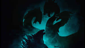 A Fierce Monster Lurking In The Shadows Wallpaper