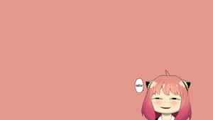 A Girl With Pink Hair And A Pink Shirt Wallpaper