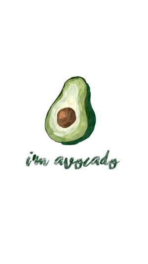 A Juicy Avocado, Ready To Be Served! Wallpaper