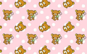 A Kawaii Laptop In Soft Pastel Colors. Wallpaper