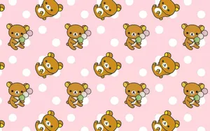 A Kawaii Laptop In Soft Pastel Colors. Wallpaper