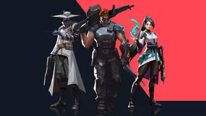 A Lone Warrior Rises Up Against Enemies In The Fast-paced Shooter, Valorant Ignition Wallpaper