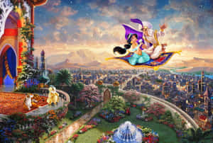 A Majestic Medieval Kingdom Wallpaper