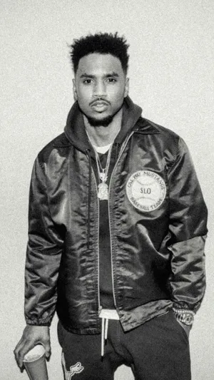 A Man In A Black Jacket And Pants Wallpaper