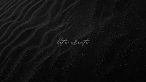 A Minimal Chic Desktop Setup Wallpaper