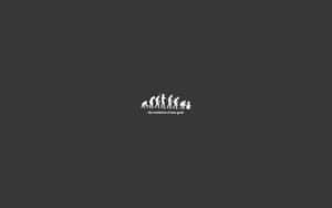 A Minimalist Geek Exemplifying A Modern And Functional Computer Room Wallpaper
