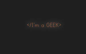 A Minimalist Geek In A World Of Technology Wallpaper