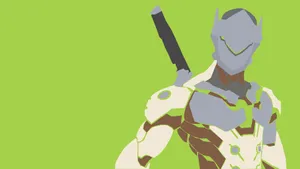 “a Minimalist Look Into Overwatch” Wallpaper