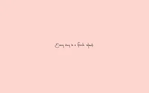 A Minimalist Pink Background With A Hint Of A Pattern Wallpaper
