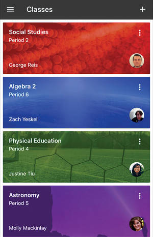 A Modern Virtual Classroom For Enhanced Learning Wallpaper