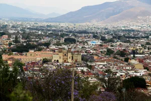 A Panoramic View Of Oaxaca Wallpaper