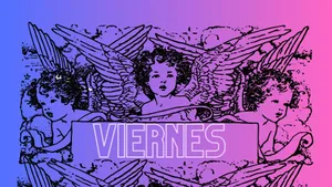 A Picturesque Friday Sunset Over The Cityscape Wallpaper