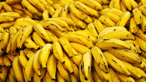 A Pile Of Fresh Plantains Wallpaper