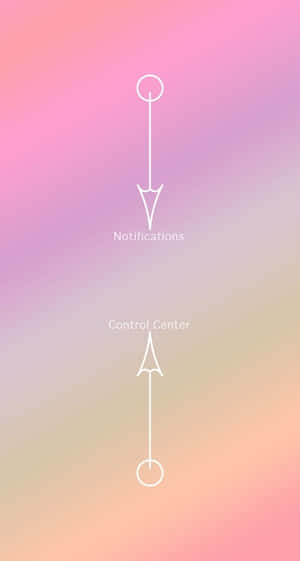 A Pink And Purple Background With A Arrow Pointing To The Right Wallpaper