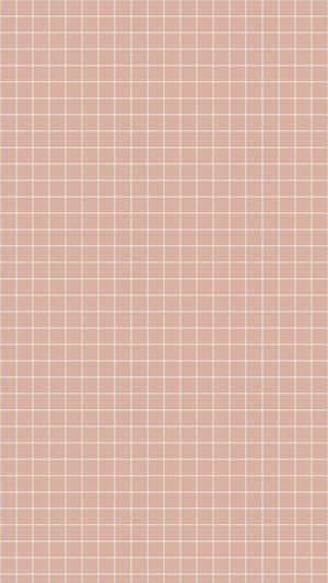 A Pink And White Grid Pattern Wallpaper