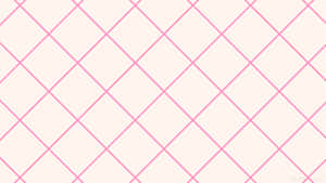 A Pink And White Zigzag Pattern Wallpaper Wallpaper