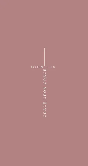 A Pink Background With The Words Christianity Wallpaper