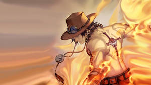 A Pioneering Spirit - Portgas D. Ace Of One Piece Wallpaper