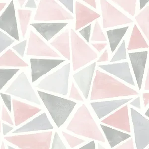 A Pop Of Pink In A Grey Landscape Wallpaper