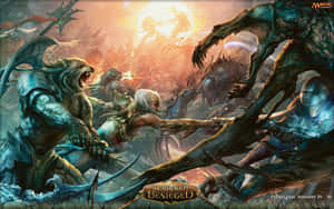 A Poster For The Game Of Warcraft Wallpaper