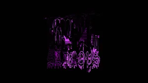 A Purple And Black Background With The Words'suicide' Wallpaper