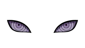 A Purple Eye With Purple Eyes On A Black Background Wallpaper