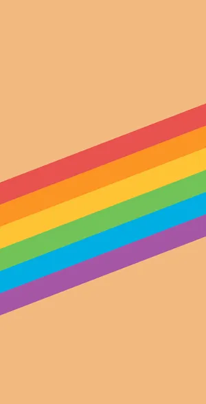 A Rainbow Colored Background With A Rainbow Stripe Wallpaper