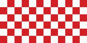 A Red And White Checkered Pattern Wallpaper