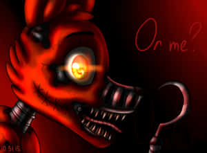 A Red Frog With A Red Mouth And A Red Eye Wallpaper