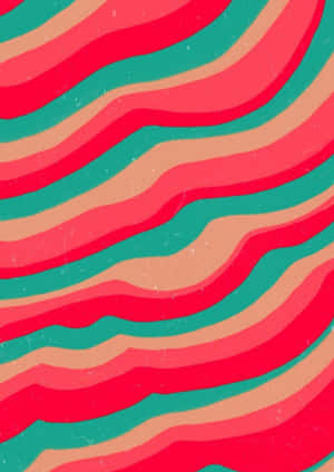A Red, Green And Blue Striped Background Wallpaper