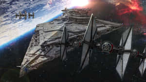 A Revered Classic From A Galaxy Far Far Away Wallpaper