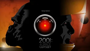 A Scene From Stanley Kubrick's 2001 A Space Odyssey Wallpaper