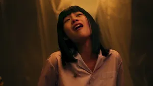 A Serene Beach Sunset Wallpaper