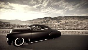 A Shiny Hot Rod Muscle Car Wallpaper