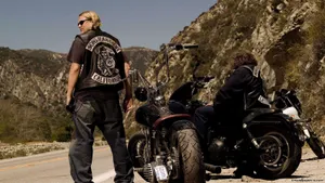 A Shot From The Cutting Edge Tv Series Sons Of Anarchy Wallpaper