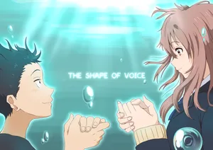 A Silent Voice Friends Underwater Wallpaper