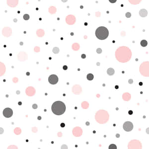 A Stunning Pink, Black And White Painted Landscape To Bring Beautiful Colors To Any Wall. Wallpaper