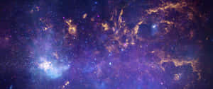 A Stunning View Of Outer Space In Ultra Wide 3440x1440 Resolution Wallpaper