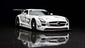 A Stylish Mercedes-benz Car In All Its Hd Glory Wallpaper