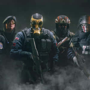 A Swat Team Ready To Protect And Serve Wallpaper