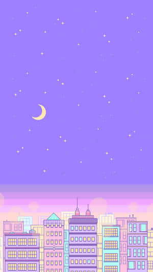 A Sweet, Delicate Shade Of Light Purple Wallpaper