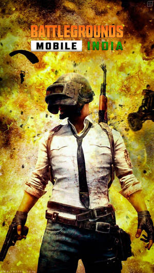 A Thrilling Game Of Strategy And Survival In Battlegrounds Mobile India. Wallpaper