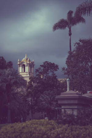 A Tower At Balboa Park Wallpaper