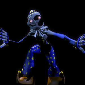 A Tranquil Evening Beneath A Stunning Full Moon. Wallpaper