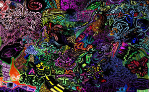 A Trippy, Surreal Exploration Of Art Wallpaper