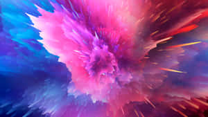 A Vibrant Drop Of Paint Wallpaper