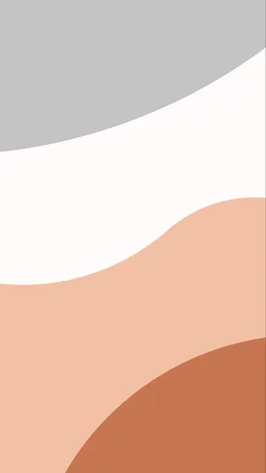 A White, Beige, And Orange Abstract Background Wallpaper
